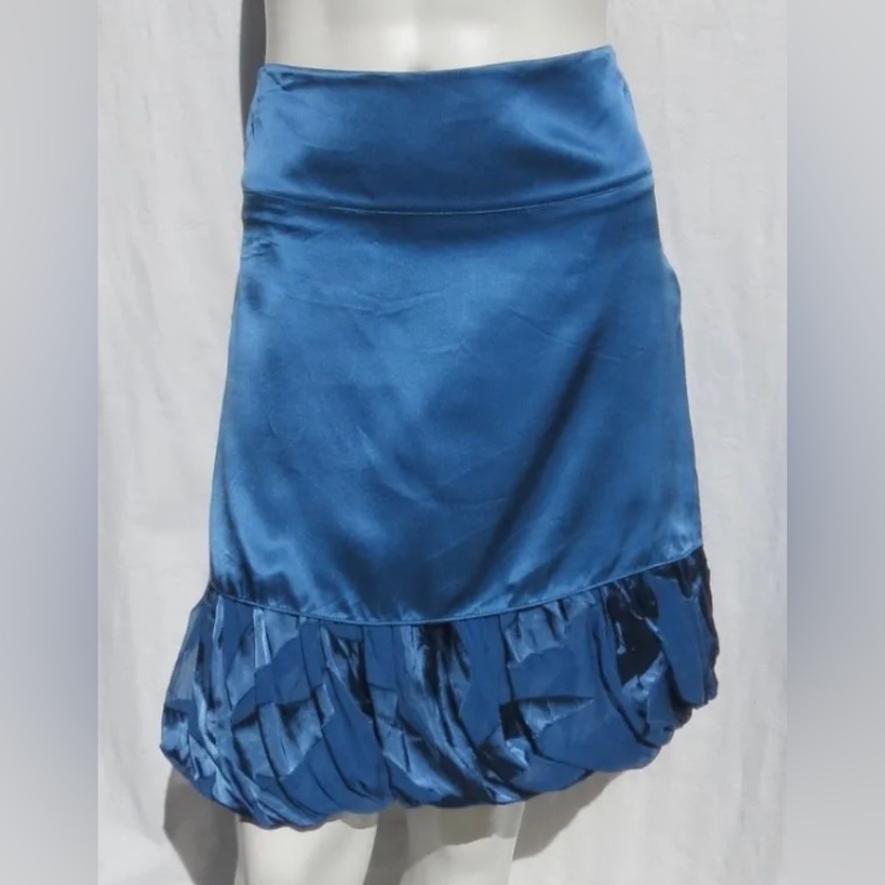 STUDIO M tiered party skirt with bubble hem sz M NWT